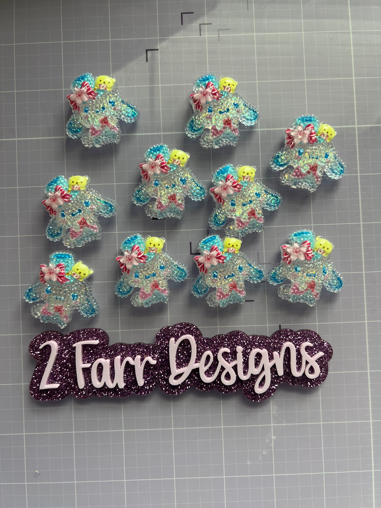 Cinna Resin Flatback Charms