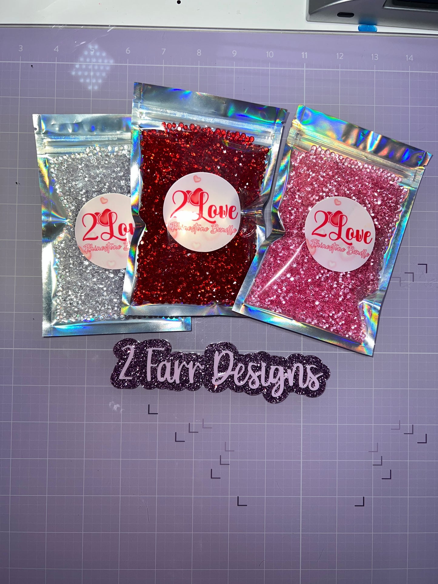 2 Love Rhinestone Bundles