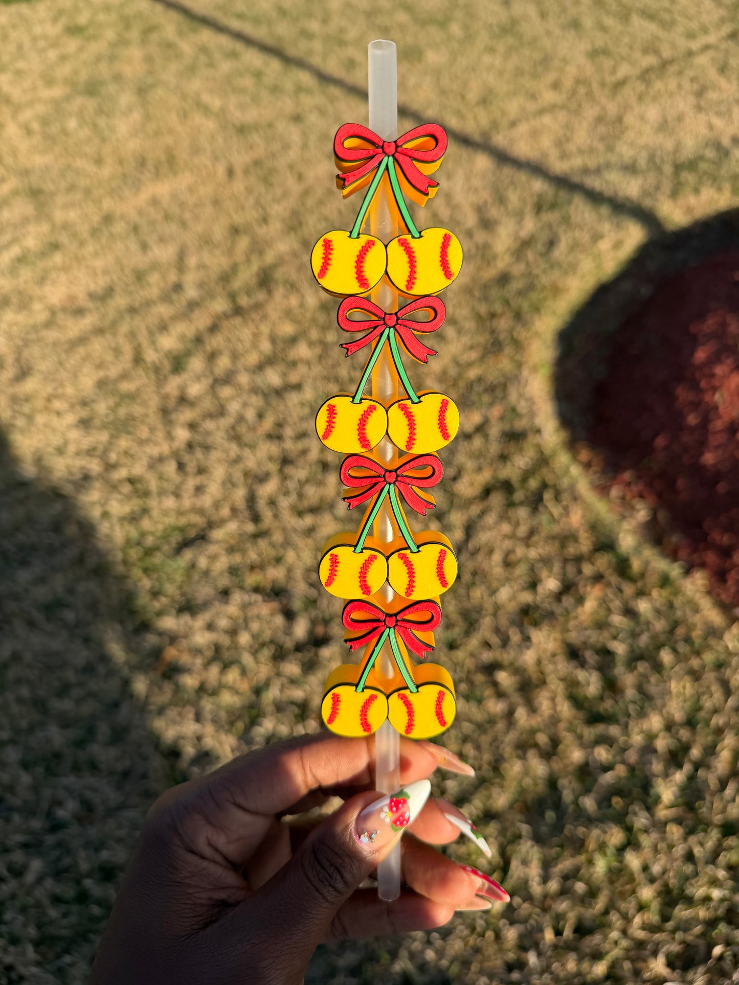 Baseball/Softball Straw Buddy