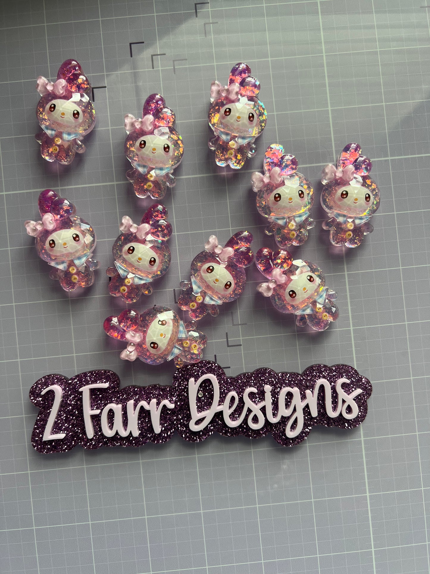 My Mel Resin Flatback Charms