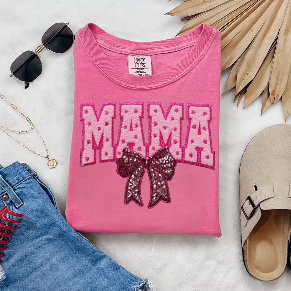 Mama with Bow Patch