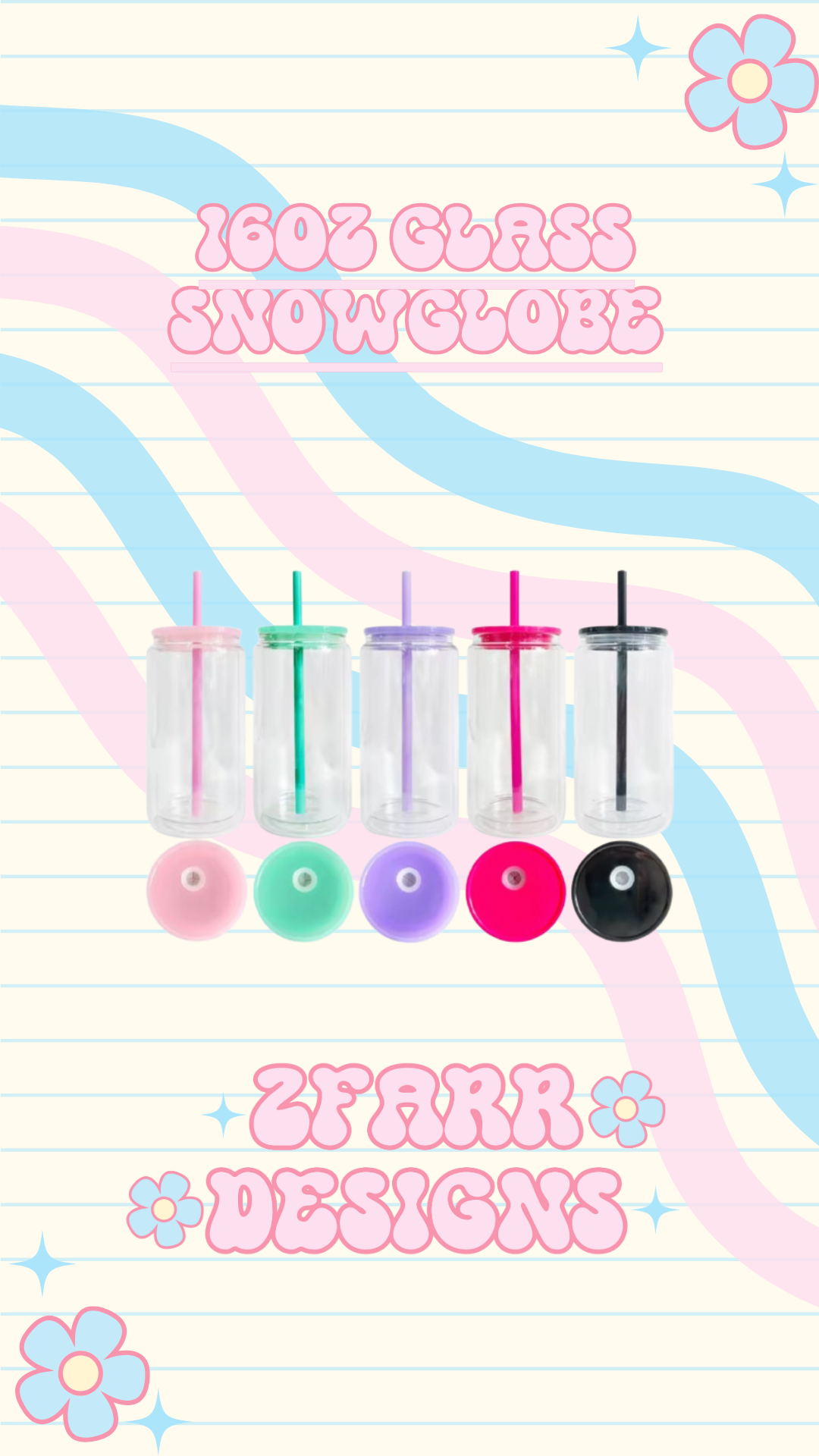 16oz Plastic Snowglobe