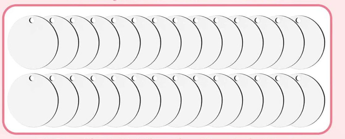 “2” Custom Sublimation Blanks