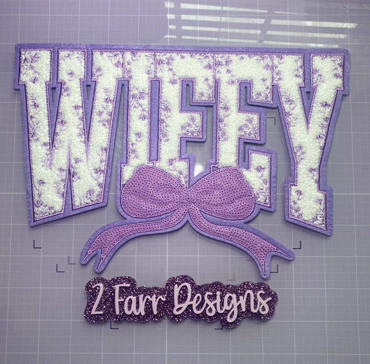 Floral Wifey Patches