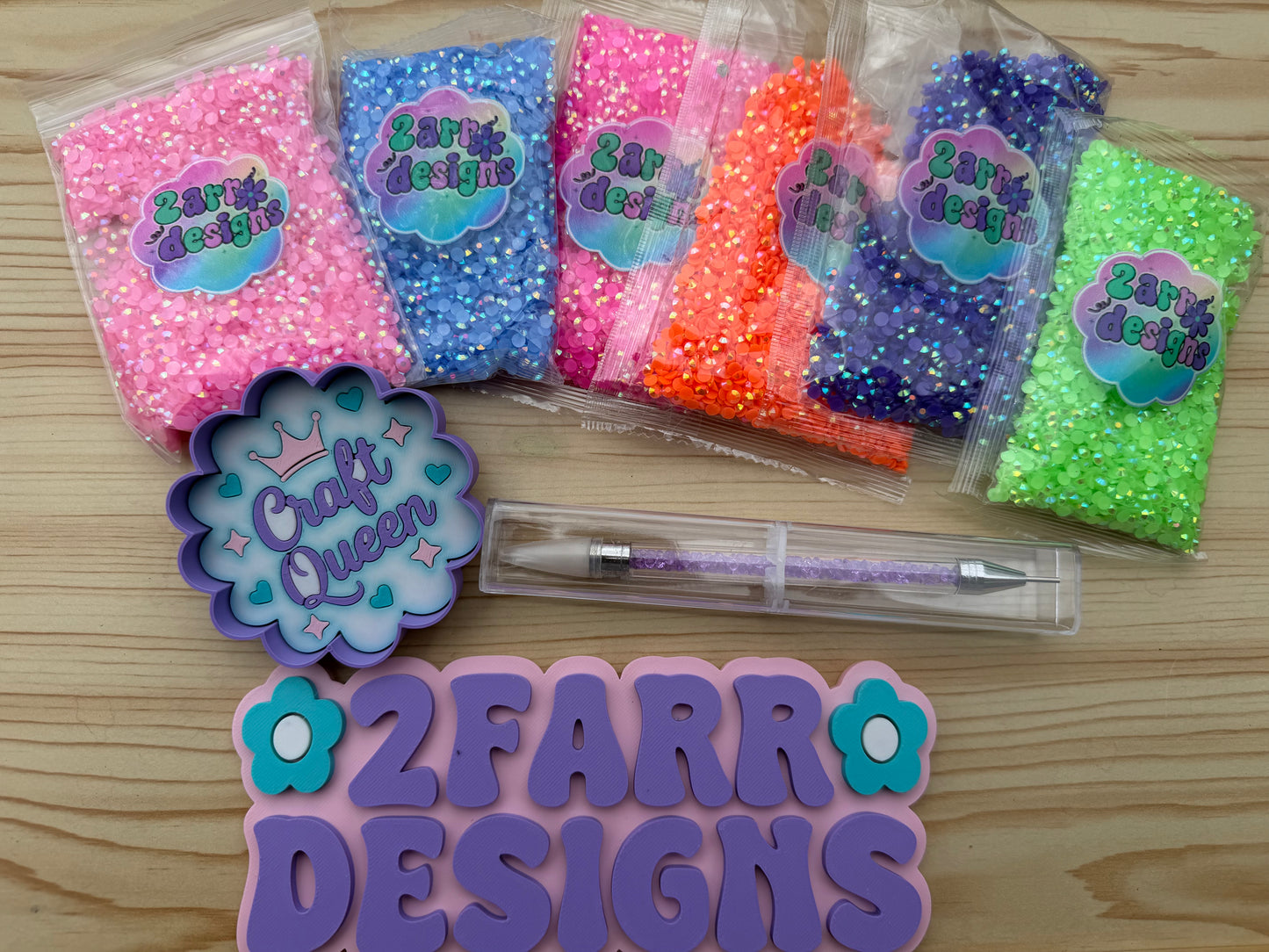 Neon Rhinestone Bundle