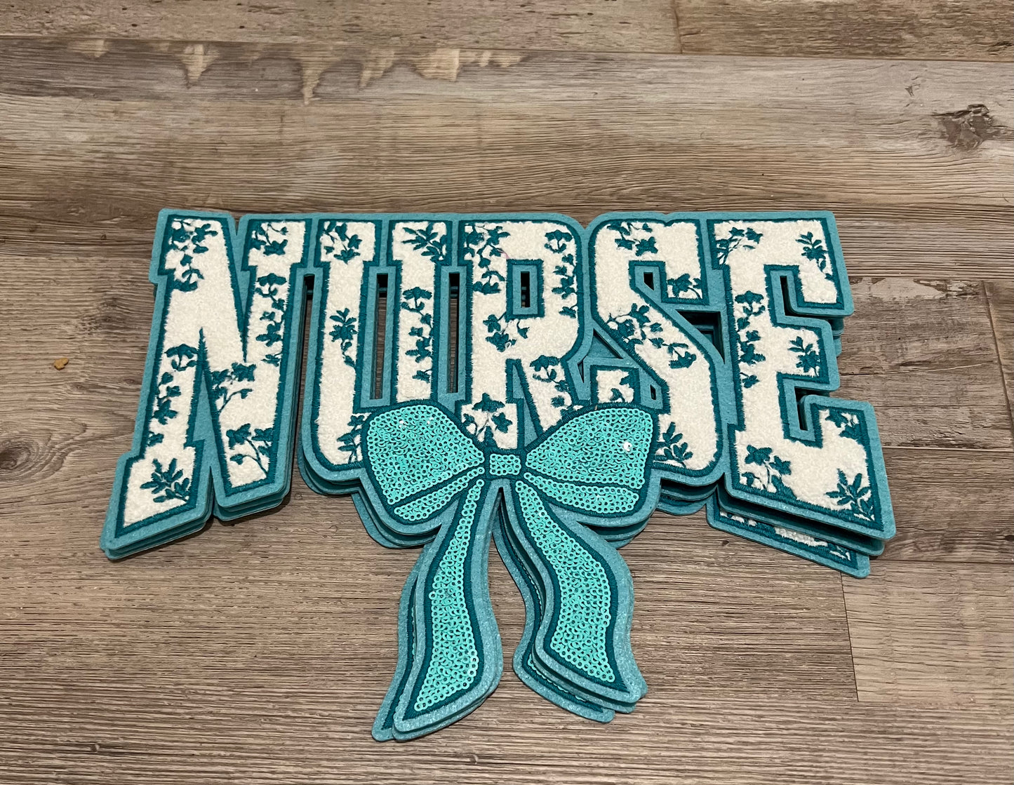 Floral Nurse Patches