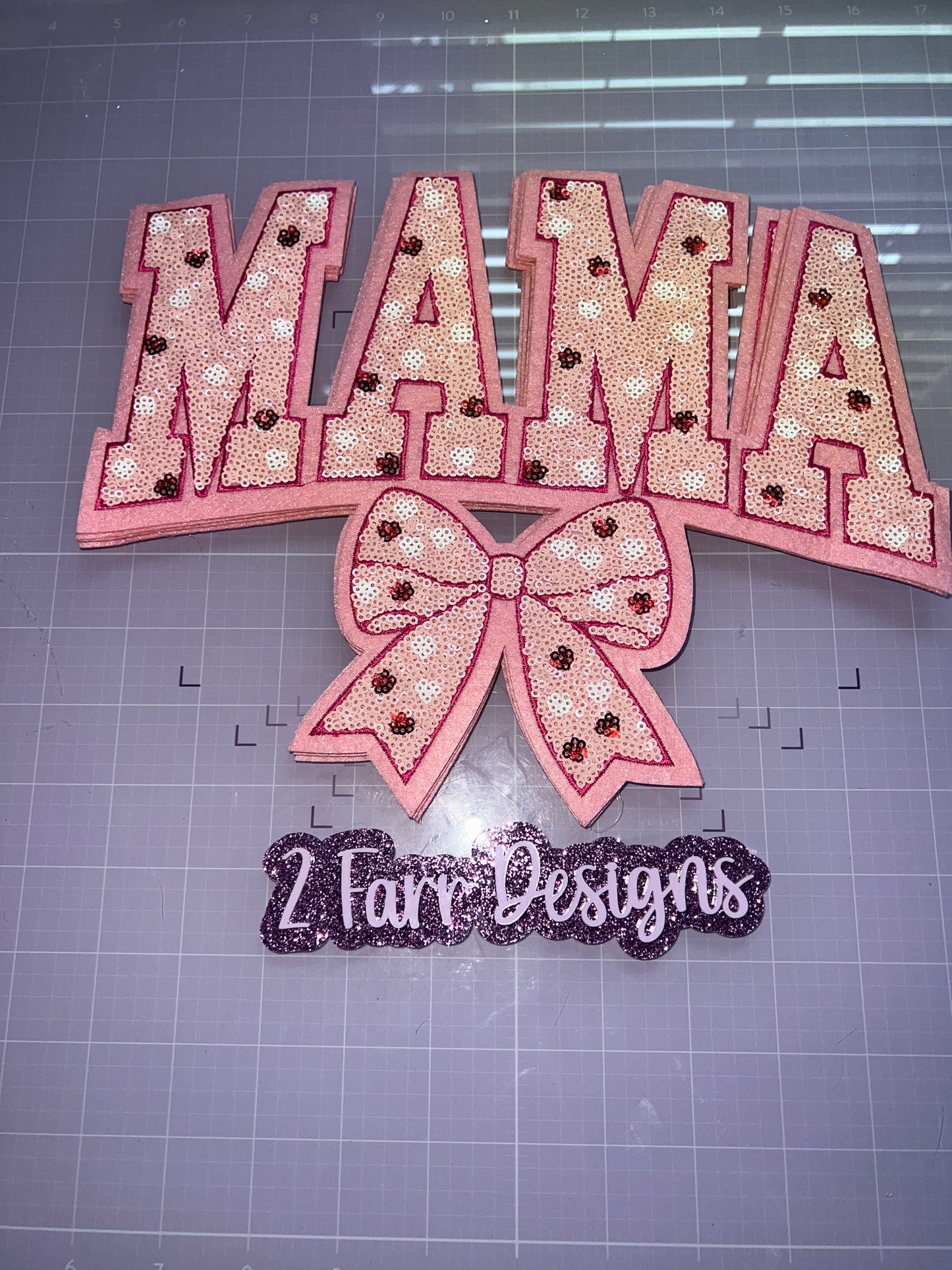 Pink Mama w/ Bow Patch