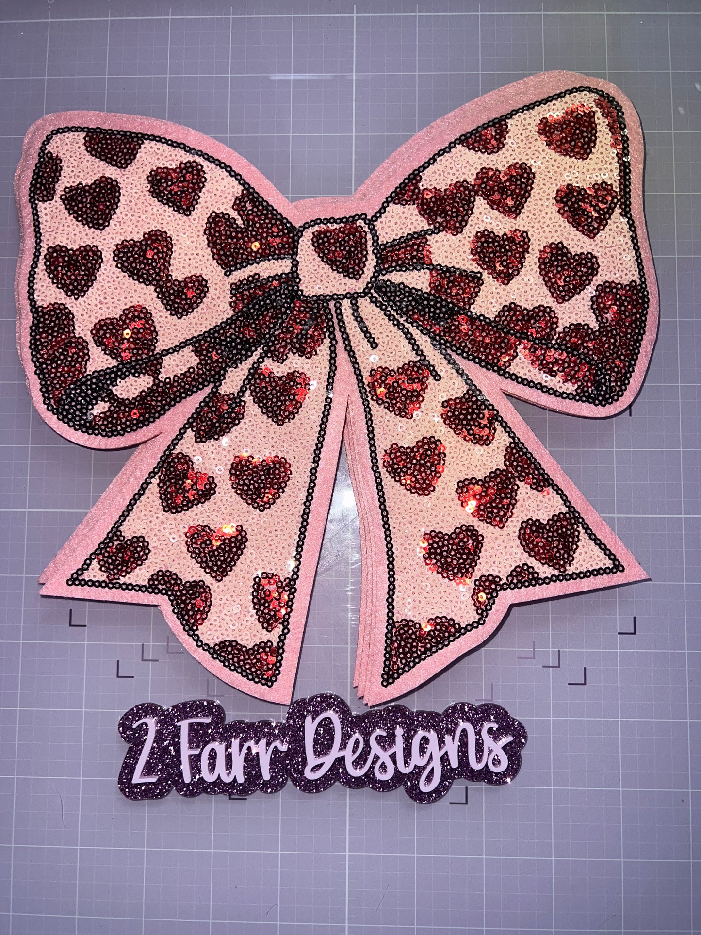 Heart Bow Patch