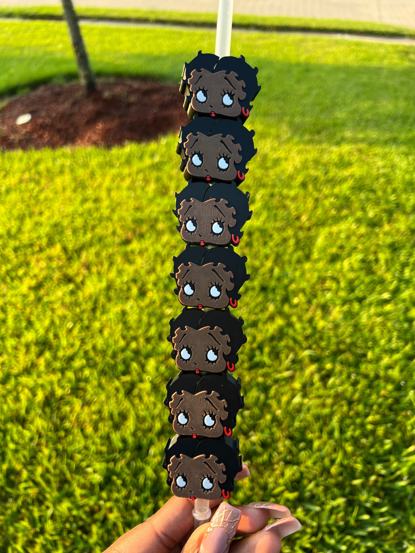 3D Sassy BB Straw Buddy