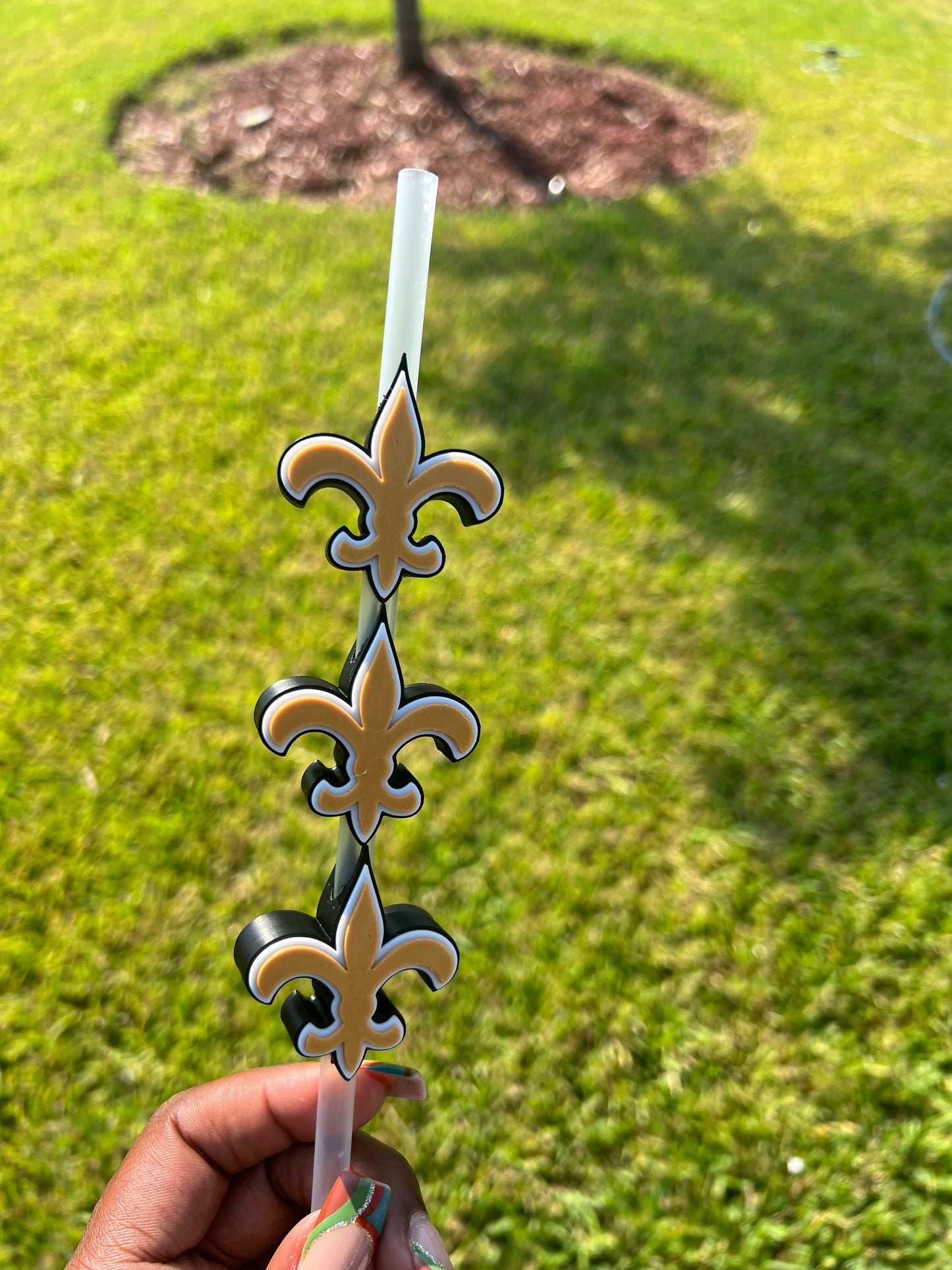 New Orleans Team Straw Buddy