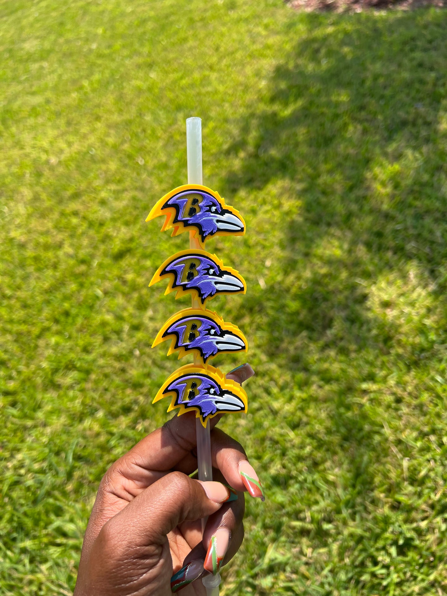 Baltimore Team Straw Buddy