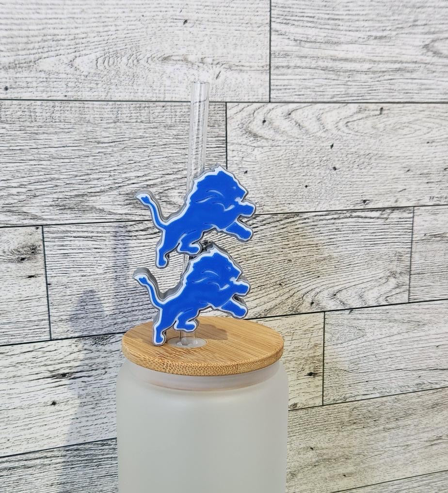 Lions Team Straw Buddy