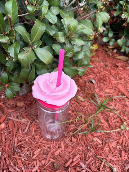 16oz 3D Rose Topper