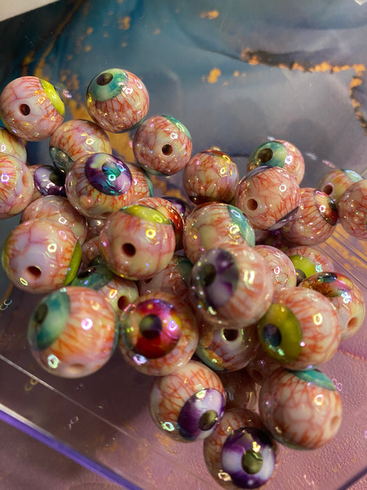 10pcs 16MM Eyeball Beads