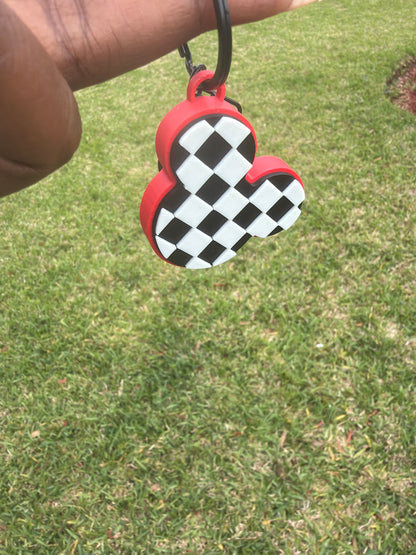 Checkered Mouse Head 3D Can Opener