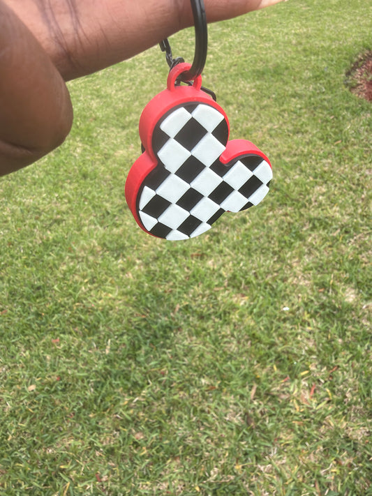 Checkered Mouse Head 3D Can Opener