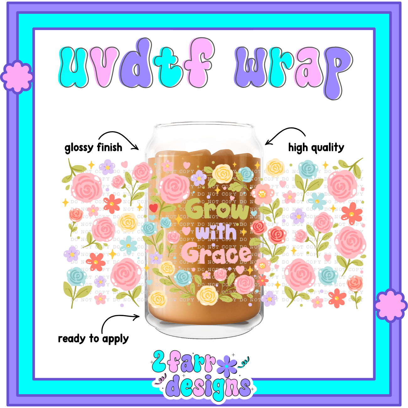 V-Day Themed UVDTF Wrap