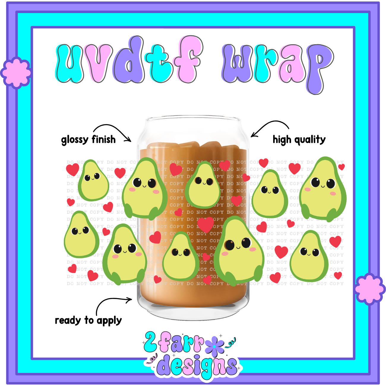 V-Day Themed UVDTF Wrap