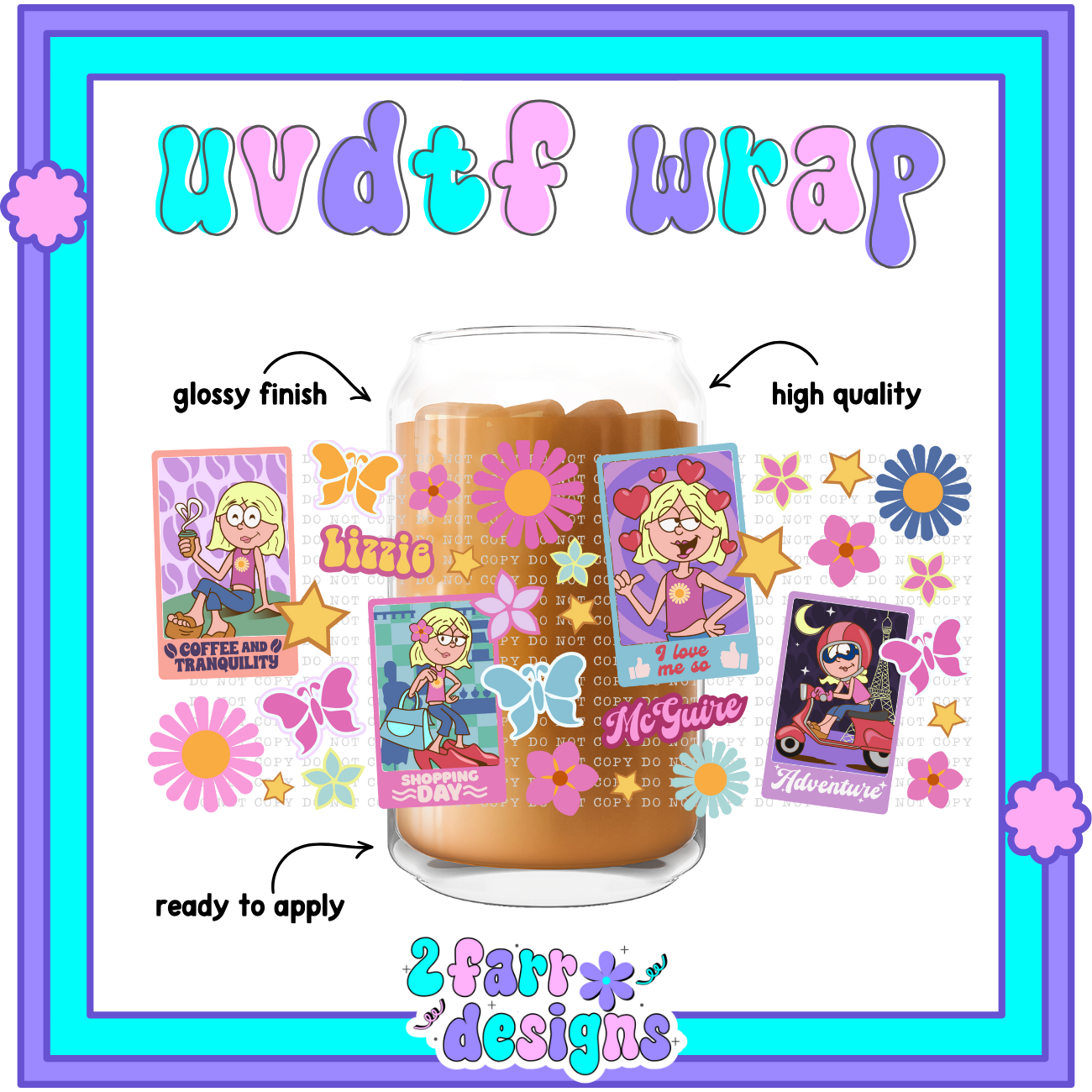 V-Day Themed UVDTF Wrap