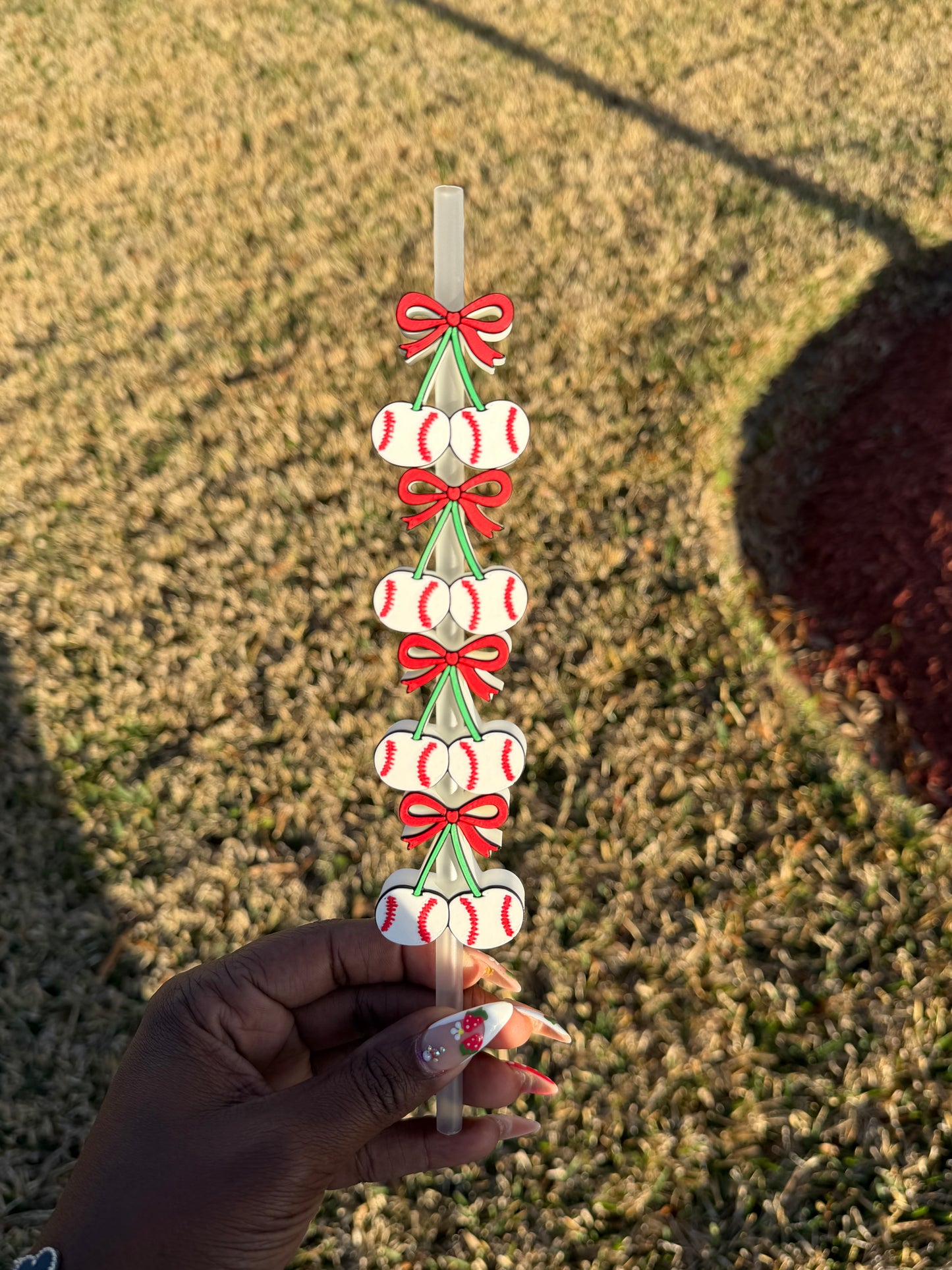 Baseball/Softball Straw Buddy