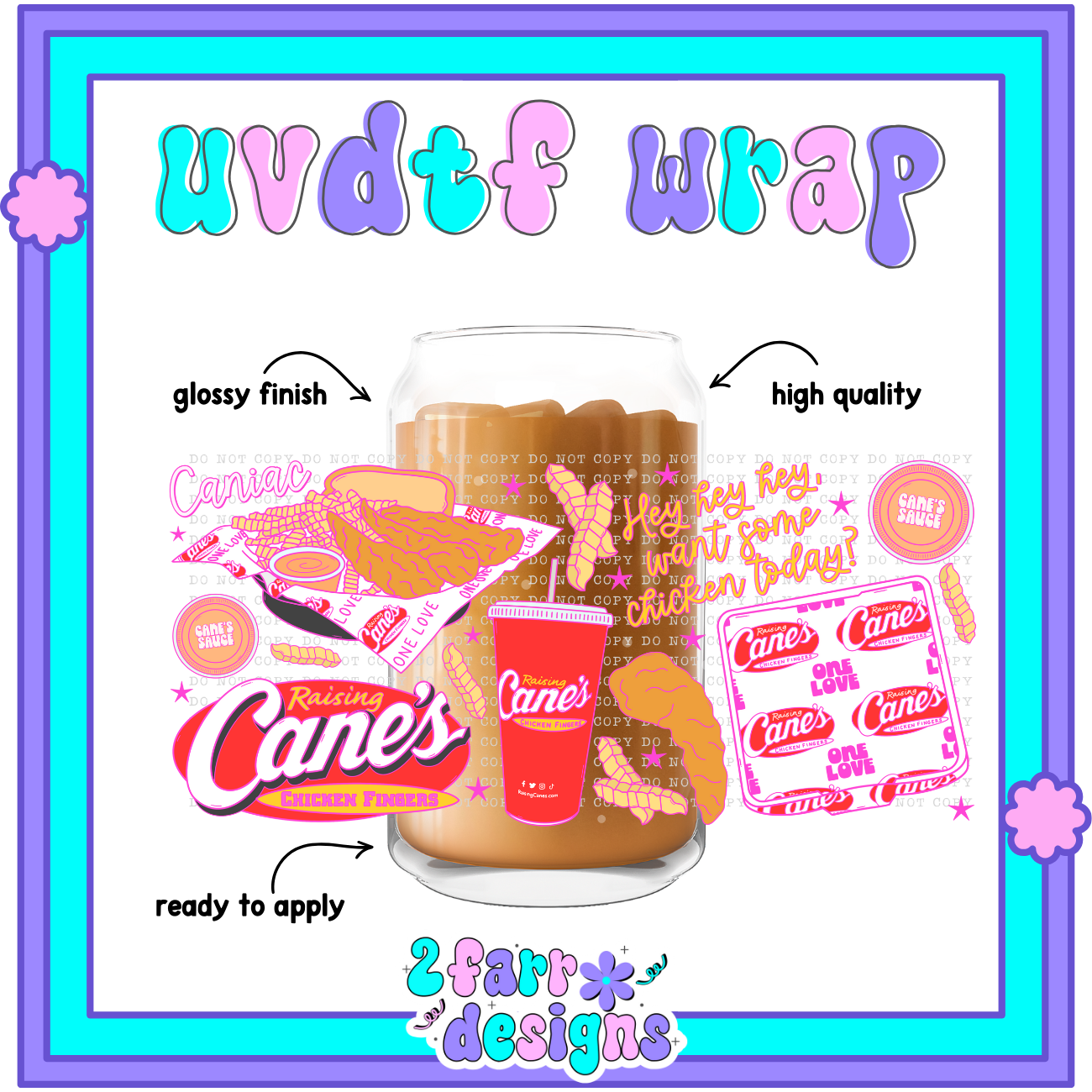 V-Day Themed UVDTF Wrap