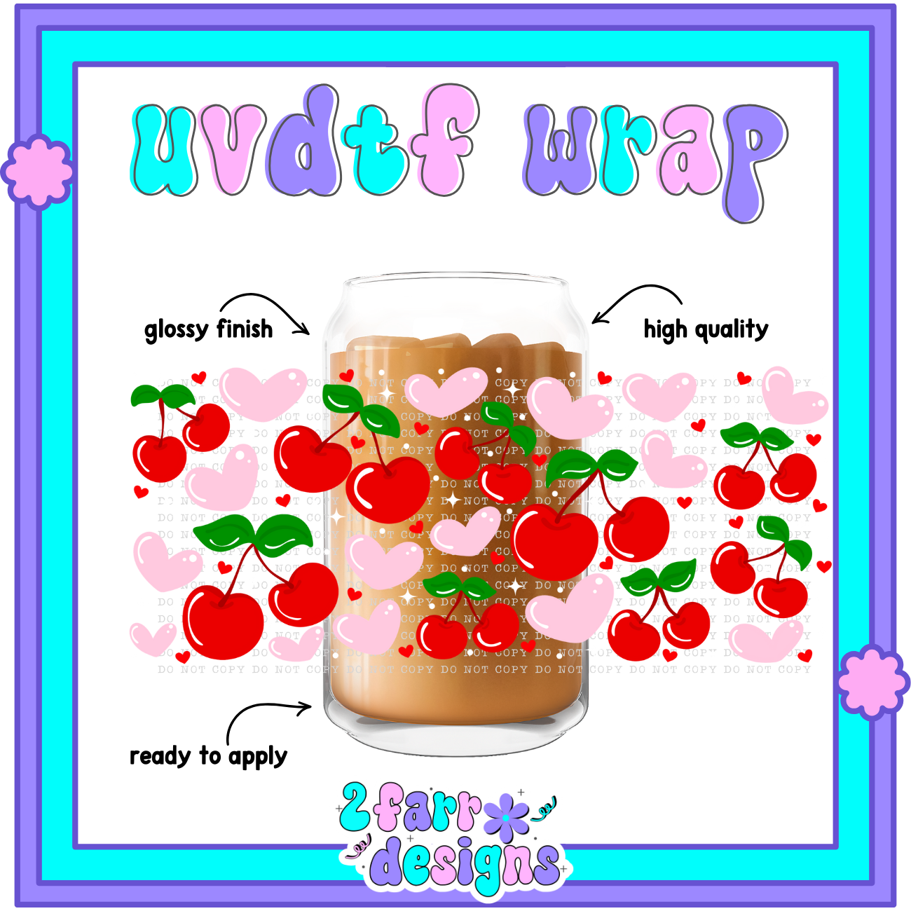 V-Day Themed UVDTF Wrap