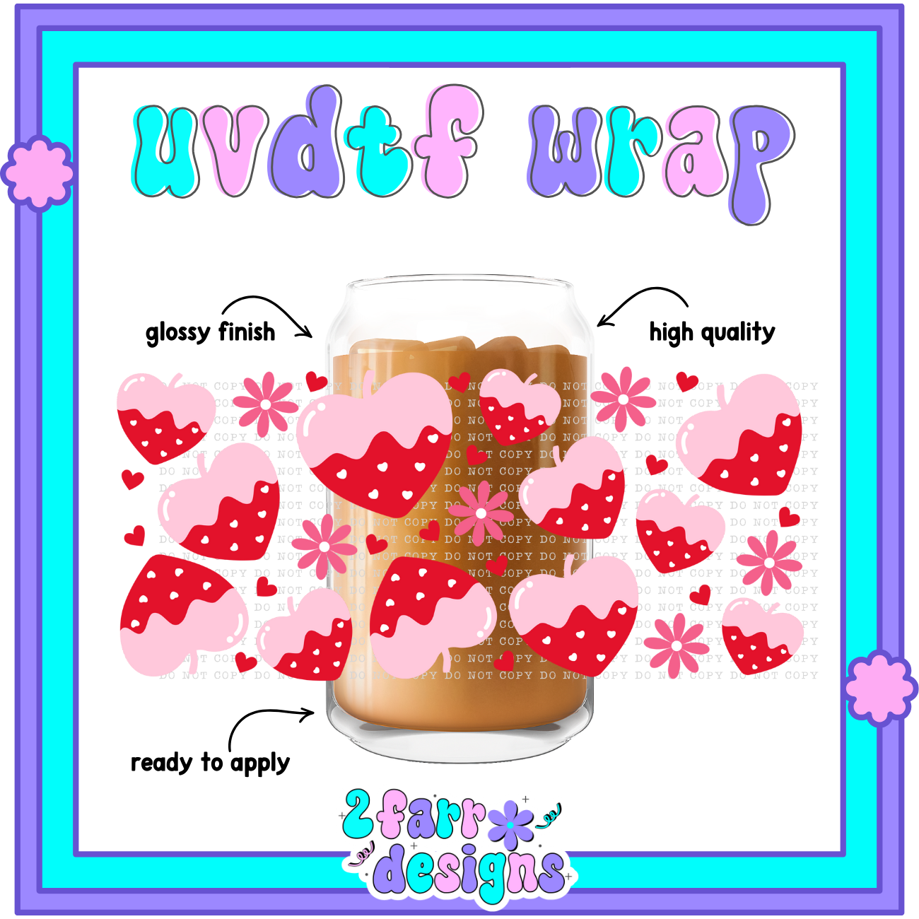 V-Day Themed UVDTF Wrap