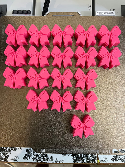 3D Bow Straw Buddy