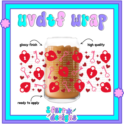 V-Day Themed UVDTF Wrap