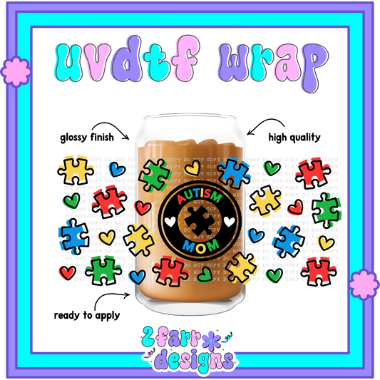 16 OZ Autism UVDTF