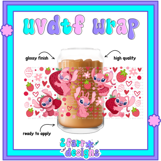 16oz- Strawberry Angel UVDTF