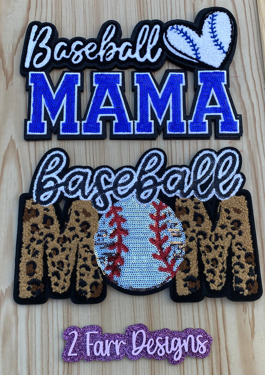 Baseball Mama/Mom Patch