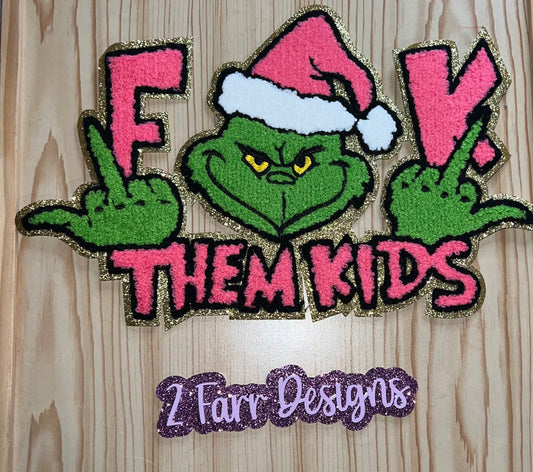 F Them Kids Patch