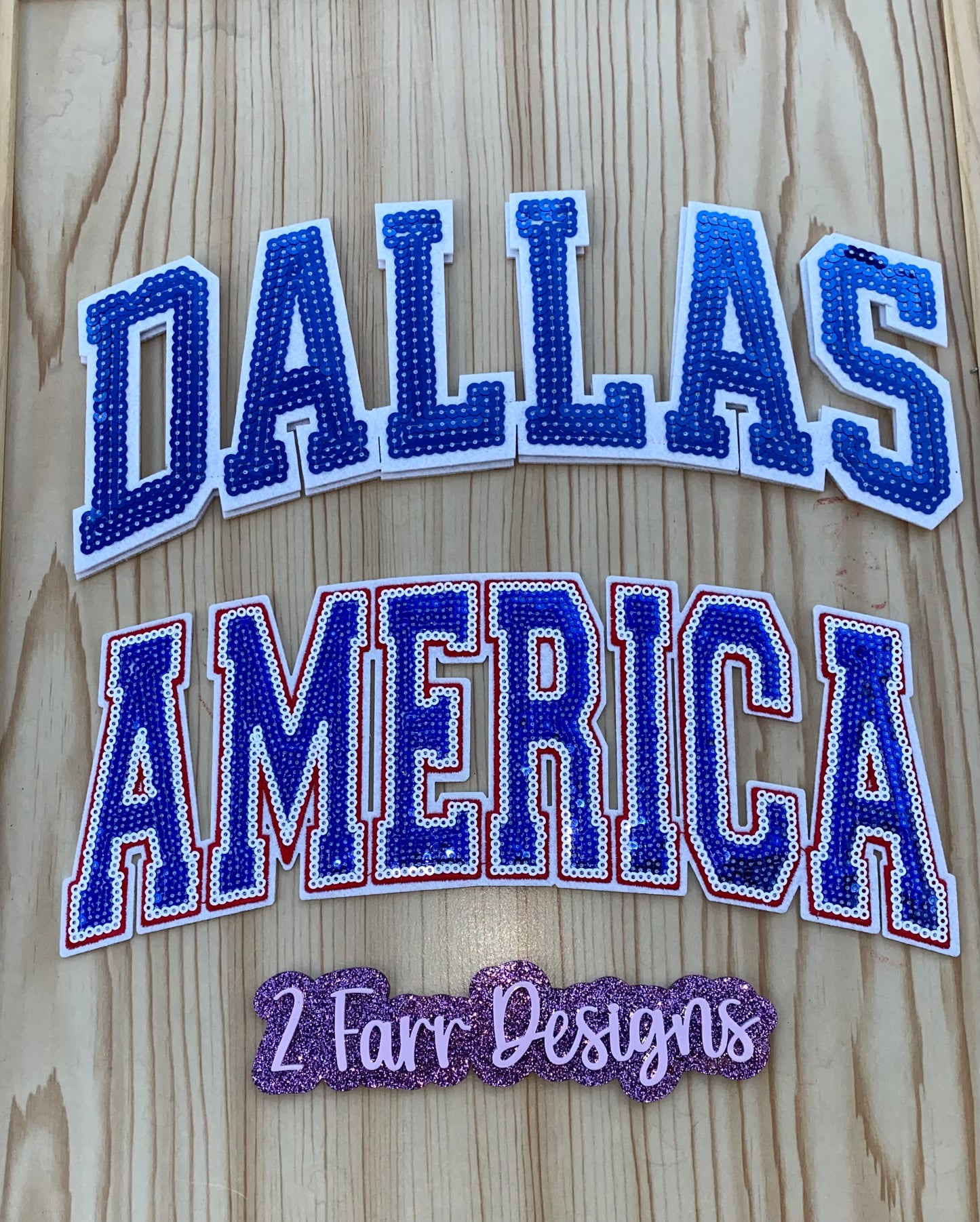 Dallas/ America Patch