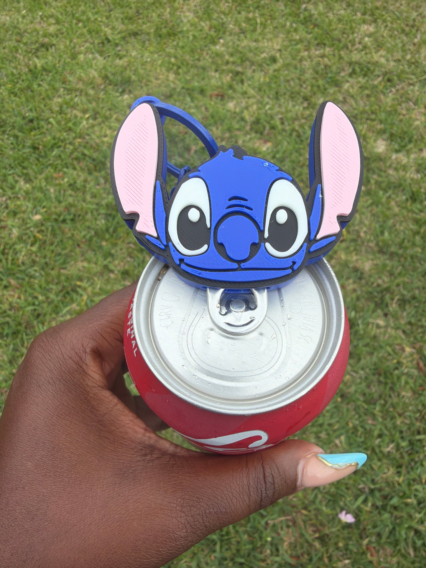 Blue Guy Head 3D Can Opener