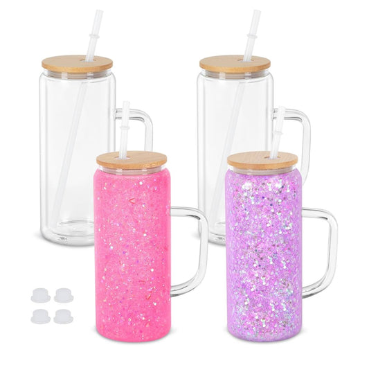 20oz Snowglobe with handles (blanks)
