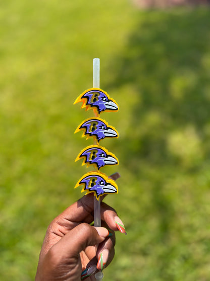 Baltimore Team Straw Buddy