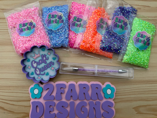 Neon Rhinestone Bundle