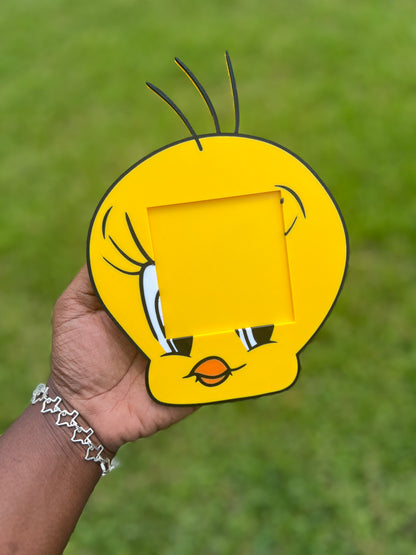 3D Yellow Bird Sticky Note Tray