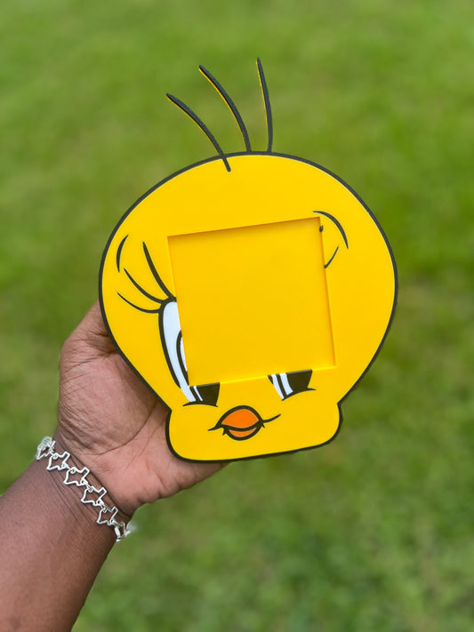 3D Yellow Bird Sticky Note Tray