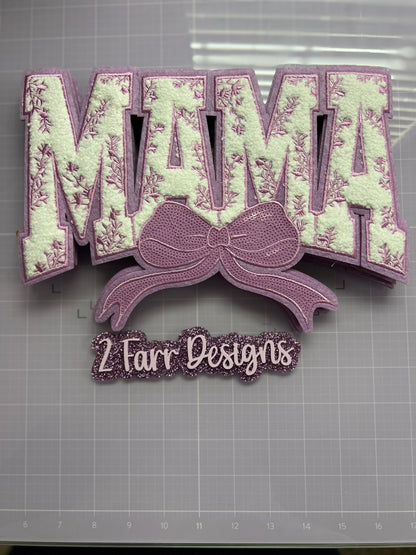 Floral Mama Patches