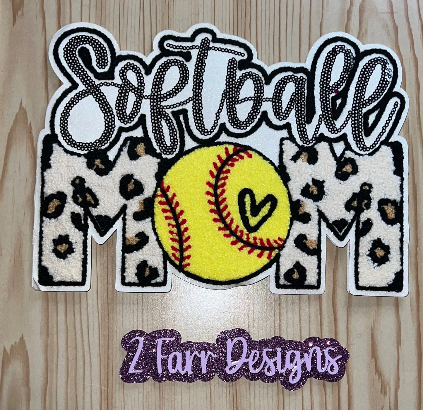 Softball Mom Patch