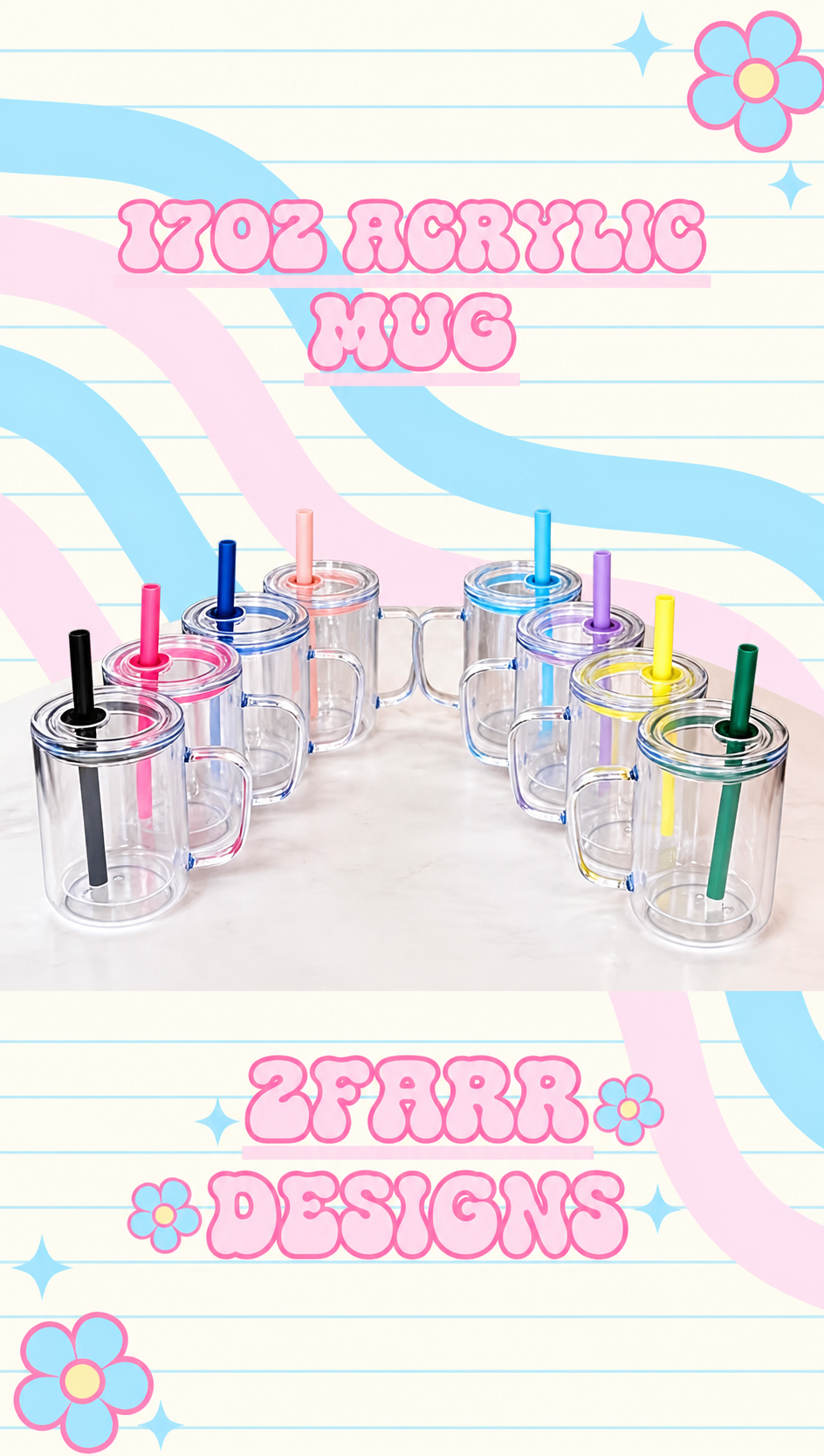 17oz Acrylic Mug