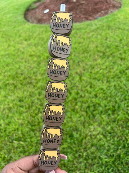 3D Honey Pot Straw Buddy