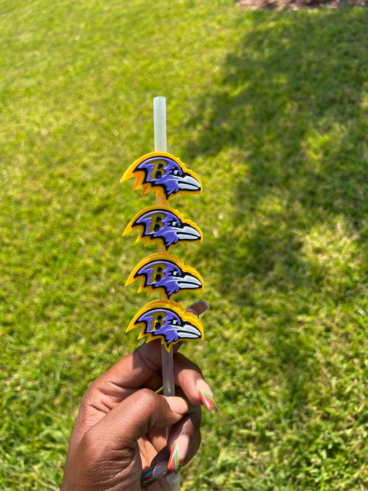 Baltimore Team Straw Buddy