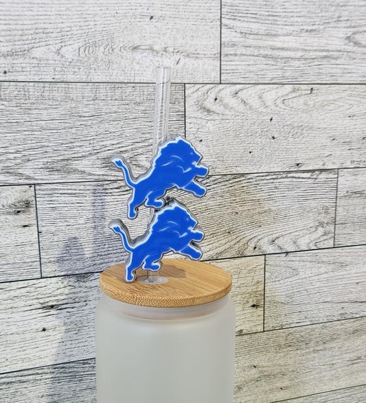 Lions Team Straw Buddy