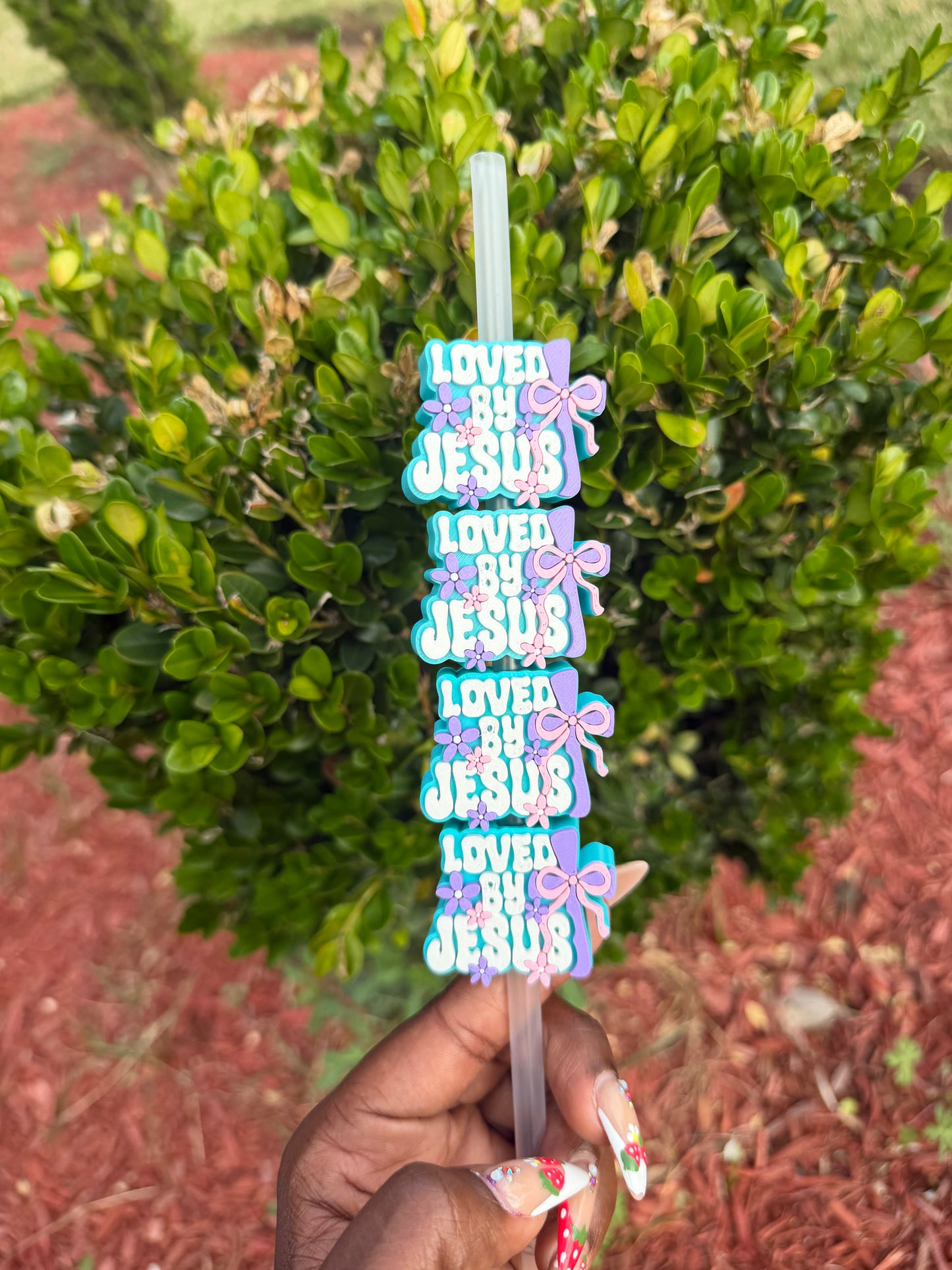 Love Jesus Straw Buddy