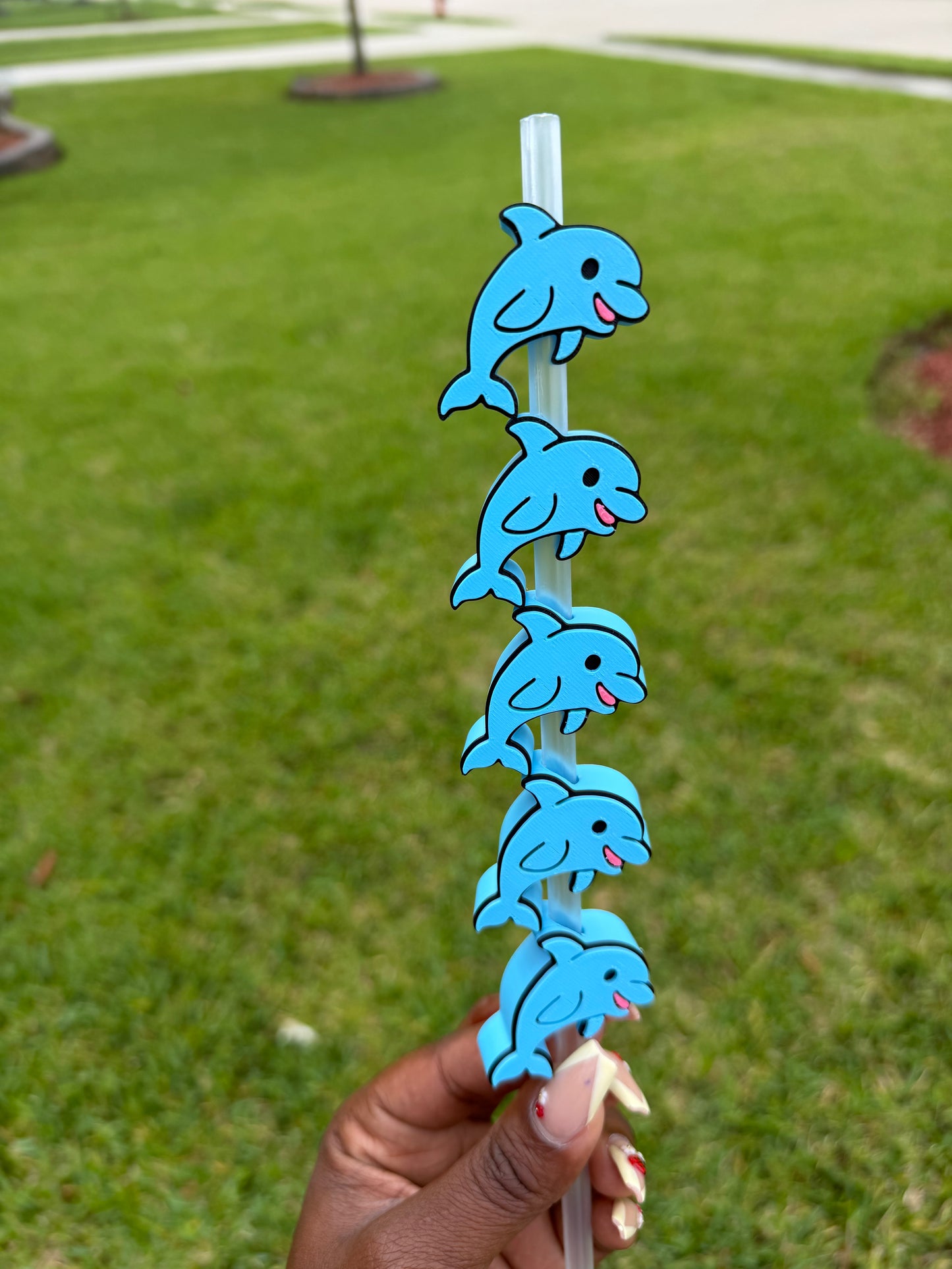 Dolphin Straw Buddy