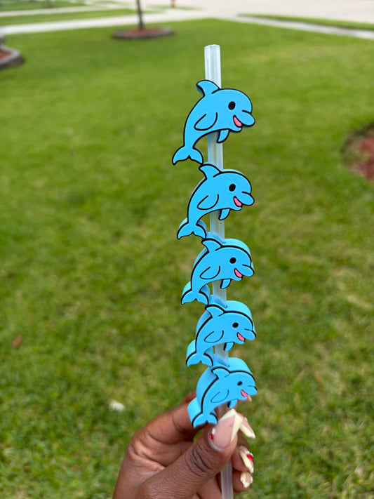 Dolphin Straw Buddy
