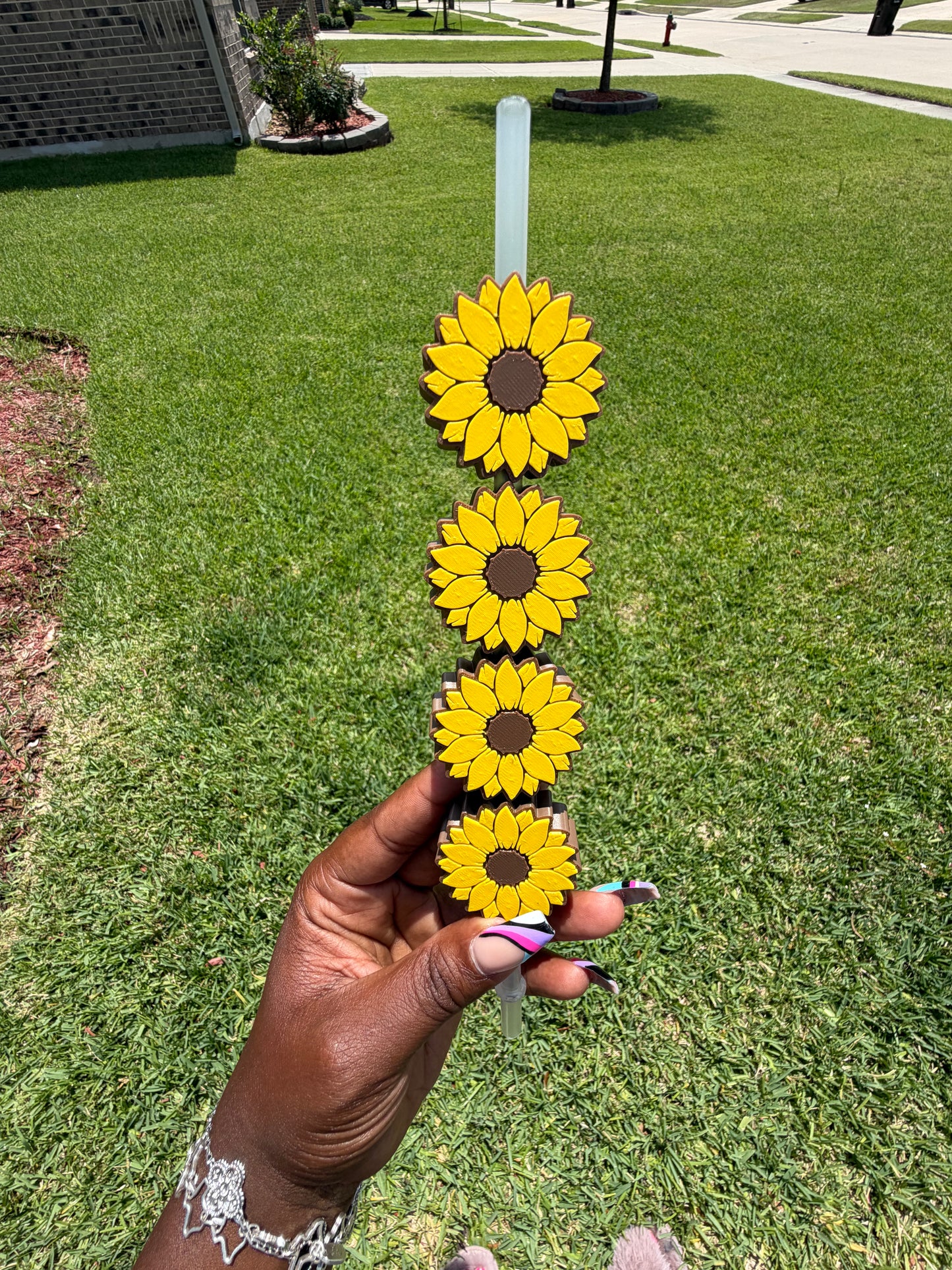 Sunflower Straw Buddy